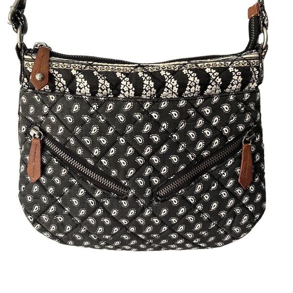 American Eagle Outfitters Handbags - American Eagle Outfitters Women's Black Floral Paisley Shoulder Bag
